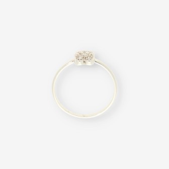 Anillo oso oro bl. y brillantes TOUS