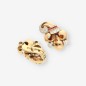 Pendientes Vintage de oro 18kt con diamantes y cierre catalán Pendientes Vintage de oro 18kt con diamantes y cierre catalán