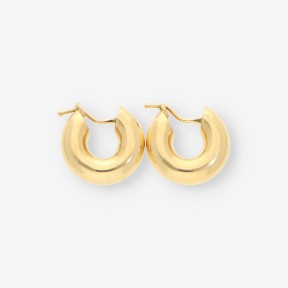 Pendientes aro oro