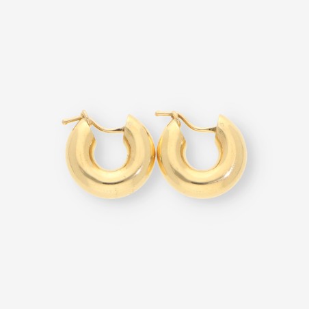 Pendientes aro oro