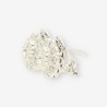 Pendientes oro blanco y brillantes