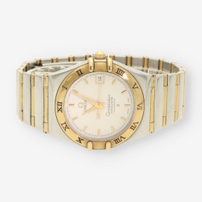Reloj Omega Constellation automático en acero y oro