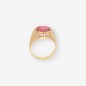 Anillo de Oro con Piedra Roja Anillo de Oro con Piedra Roja