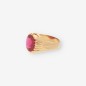 Anillo de Oro con Piedra Roja Anillo de Oro con Piedra Roja