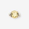 Anillo p. amarilla oro y brillantes