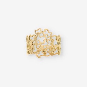 Anillo calado osos oro TOUS