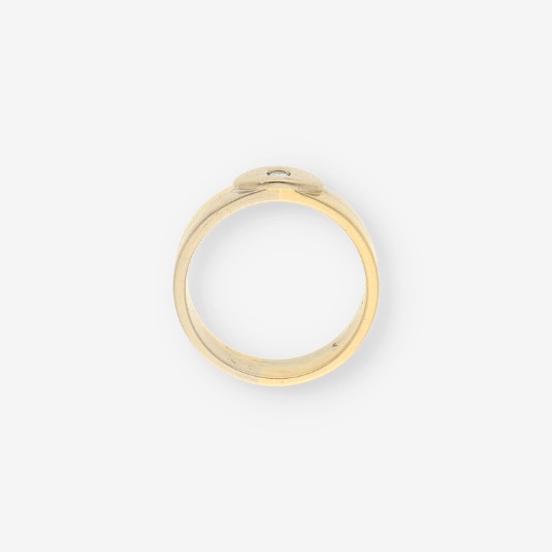 Anillo oro y brillantes