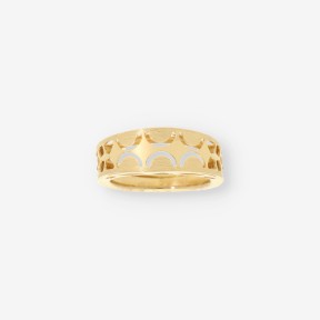 Anillo calado oro