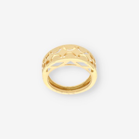 Anillo Calado de Oro