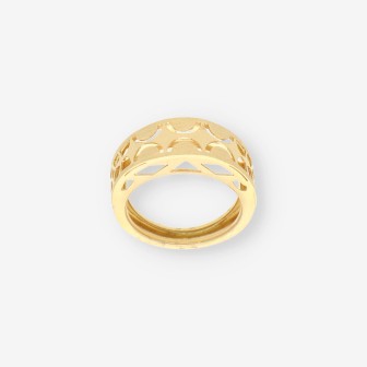 Anillo calado oro