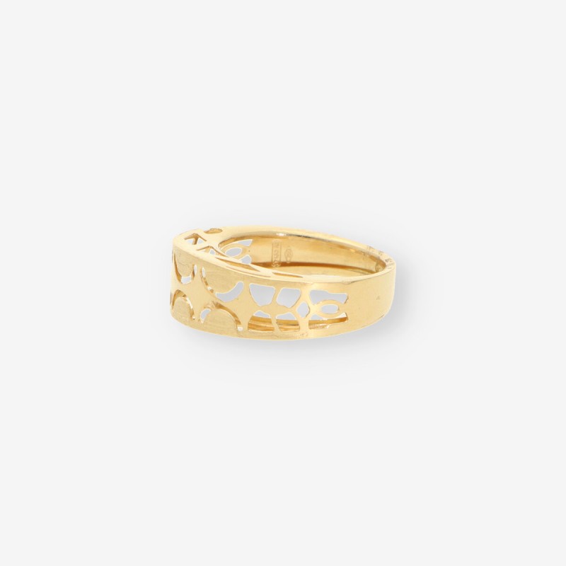 Anillo calado oro