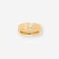 Anillo de Oro con Brillante Central