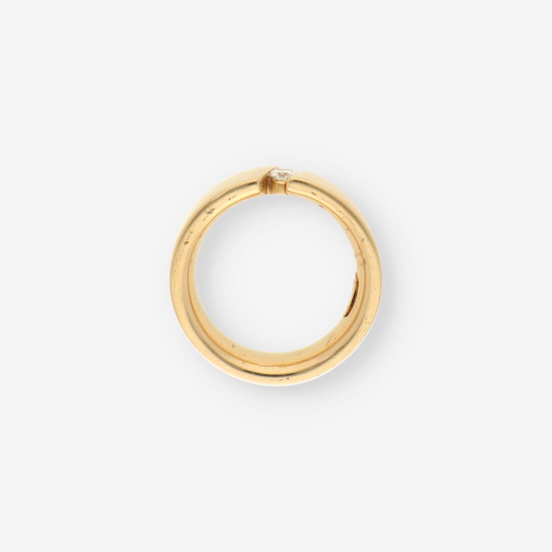 Anillo oro y brillantes