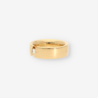 Anillo oro y brillantes