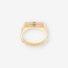Anillo oro y brillantes