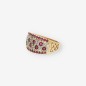 Anillo de Oro con Rubí y Brillantes Anillo de Oro con Rubí y Brillantes