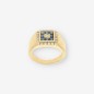 Anillo de Oro Amarillo 18kt con Zafiros y Brillantes Anillo de Oro Amarillo 18kt con Zafiros y Brillantes