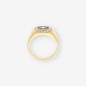 Anillo de Oro Amarillo 18kt con Zafiros y Brillantes Anillo de Oro Amarillo 18kt con Zafiros y Brillantes