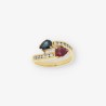 Anillo en oro 18kt con brillante