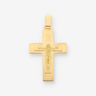 Colgante cruz oro