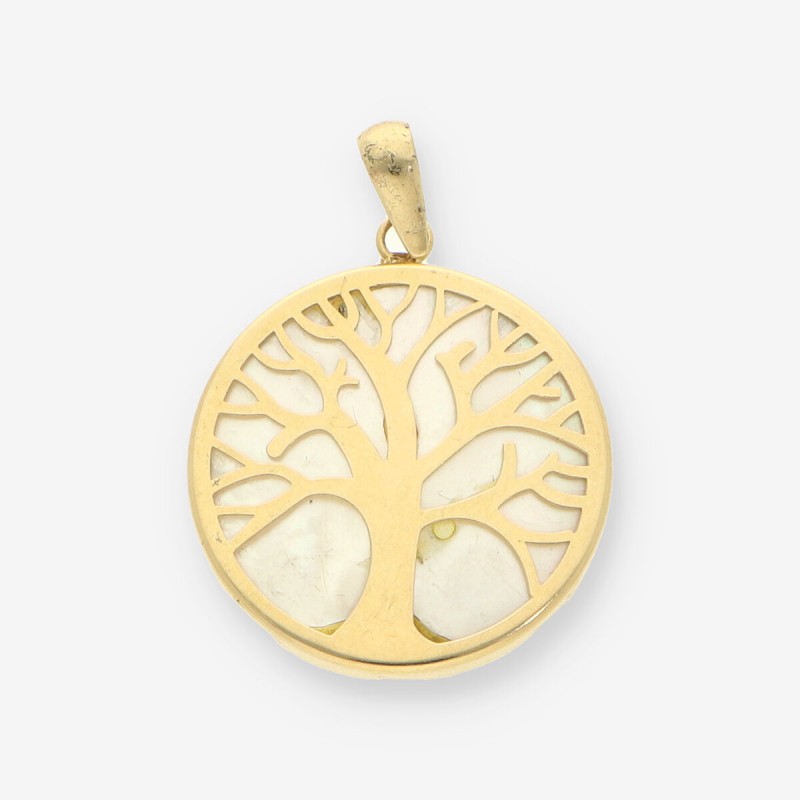 Colgante Árbol de la Vida en Oro 18kt