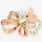 Broche de Aguamarina y Oro 18kt Broche de Aguamarina y Oro 18kt