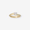 Anillo en oro 18kt con brillante central