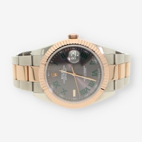 Reloj Rolex Datejust 41mm en Oro Rosa y Acero Ref. 126331 con Esfera Wimbledon