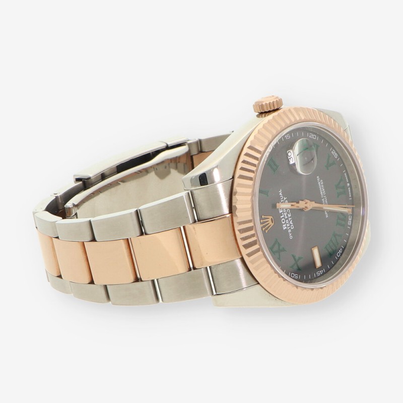 ROLEX Mixto oro rosa41mm 126331 91R1H849