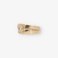 Anillo en oro 18kt con brillante central