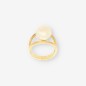 Anillo de Oro con Perla Talla 15 Anillo de Oro con Perla Talla 15