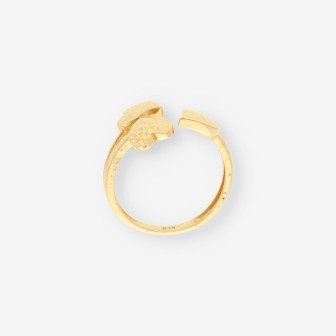 Anillo corazones oro