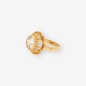 Anillo en oro amarillo 18kt con circonita central Anillo en oro amarillo 18kt con circonita central