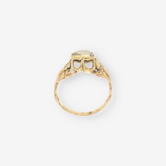 Anillo Vintage oro y diamantes