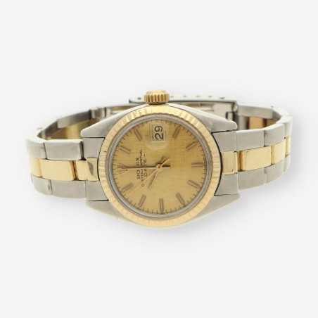 Rolex Señora 6917 de acero y oro de segunda mano