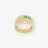 Anillo en oro 18kt con brillantes