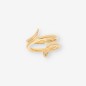 Anillo serpiente en oro amarillo 18kt