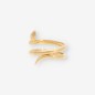 Anillo serpiente en oro amarillo 18kt