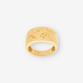Anillo TOUS en oro amarillo 18kt