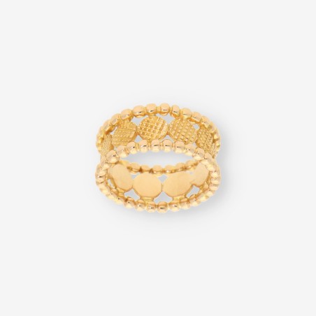 Anillo de oro amarillo 18kt