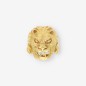 Anillo de oro amarillo 18kt con diseño de león