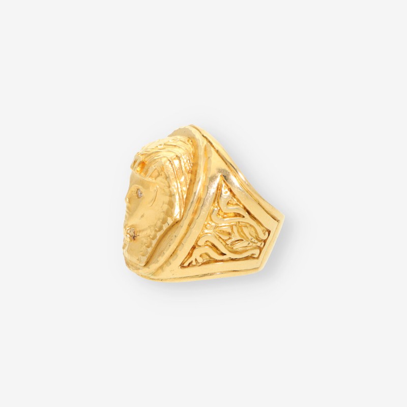 Anillo FaraÃ³n oro
