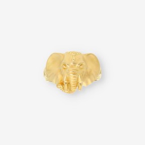 Anillo elefante oro