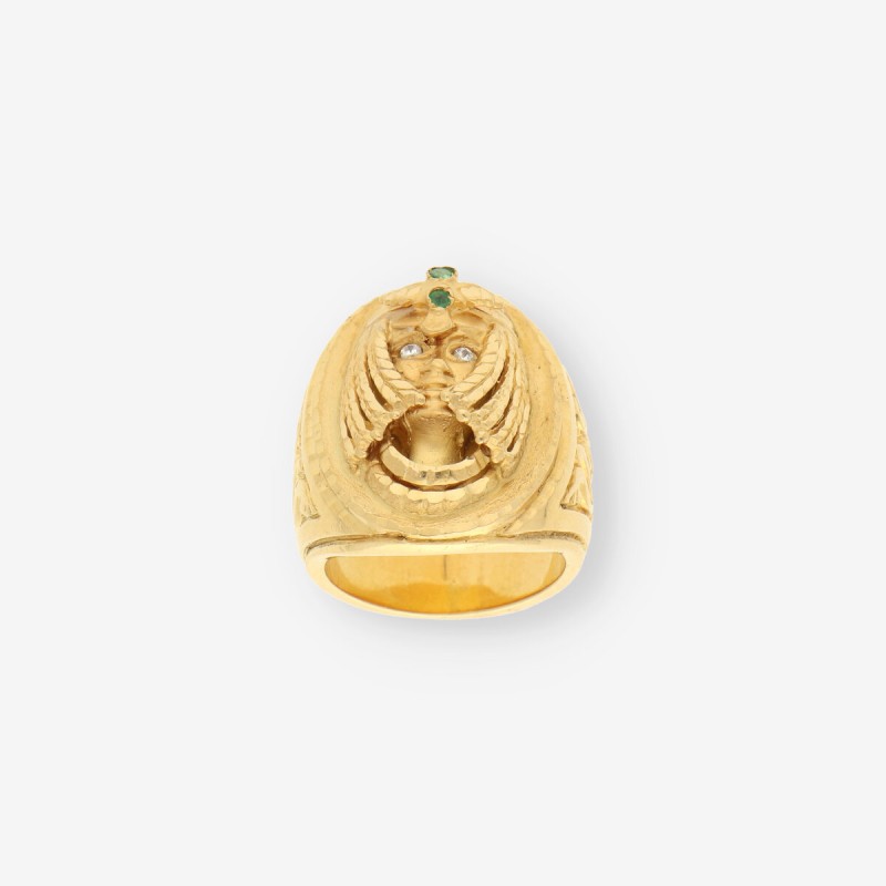 Anillo FaraÃ³n oro