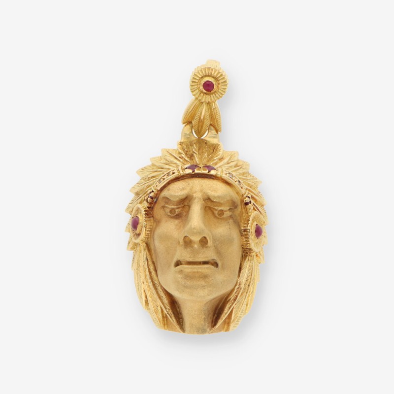 Colgante Indio oro