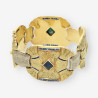 Pulsera Vintage zafiros y oro