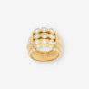 Anillo oro 9 brillantes