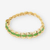 Pulsera oro esmalte