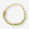 Pulsera oro esmalte