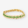 Pulsera oro esmalte